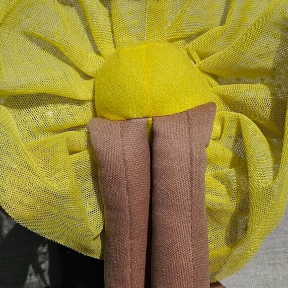 Linzey Adorable 15" Yellow Ballerina Doll Plush Very Clean - Picture 6 of 6